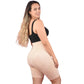 Faja reductora de cintura color piel realce de gluteos